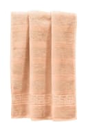 Cawö Handtuch 1001 Noblesse Lachs Walk-Frottier Hoch-Tief-Struktur Bild 2