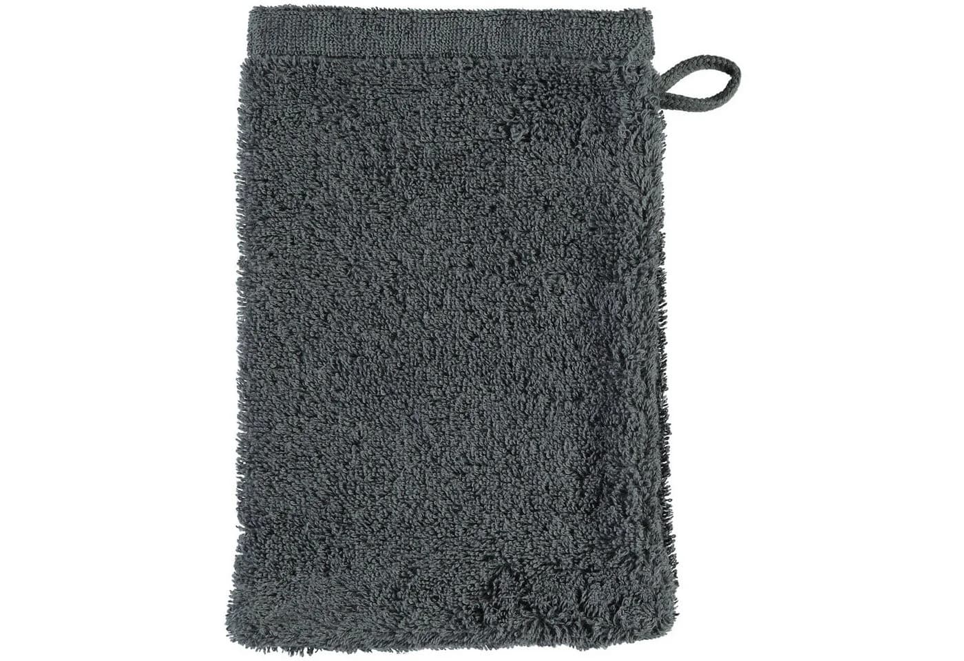 Cawö Handtuch Lifestyle Uni Anthrazit Premium Frottier - Bild 2
