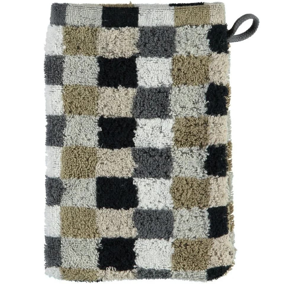 Cawö Handtuch Walkfrottier Karo 7047 Lifestyle 1-St - Bild 2