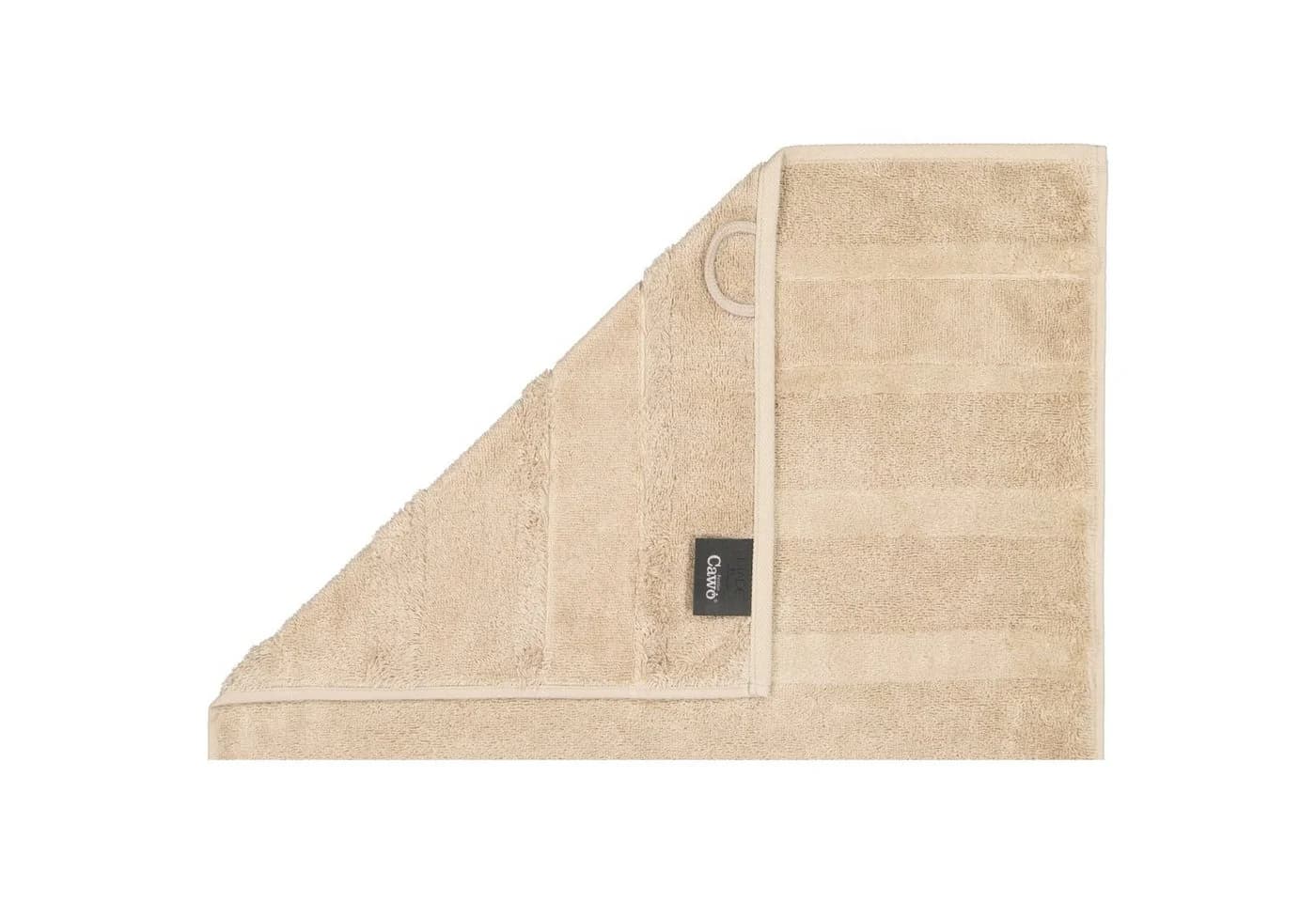 Cawö Handtuch Noblesse2 Uni 100% Baumwolle Velours - Bild 4