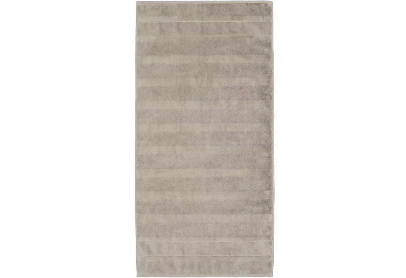 Cawö Handtücher Noblesse2 Uni Grau 100% Baumwolle Velours