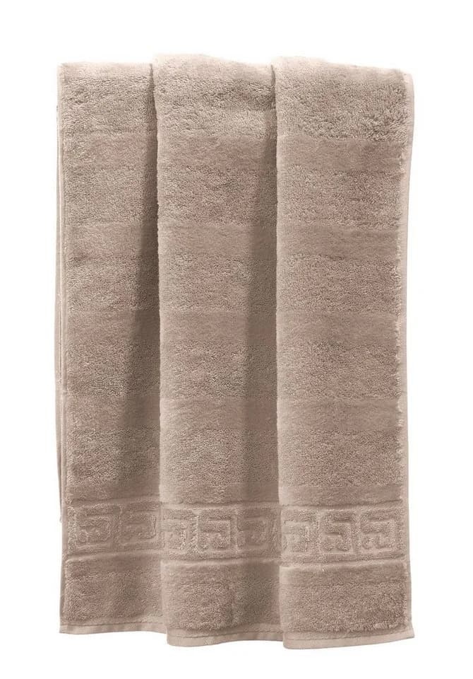 Cawö Duschtuch 1001 Noblesse Walk-Frottier Uni Beige - Bild 2