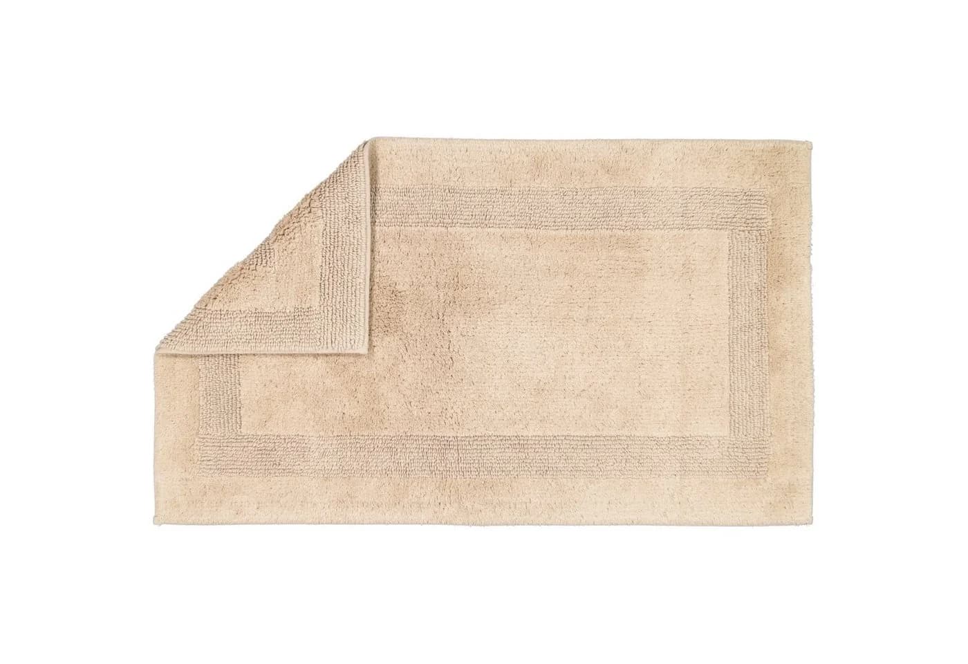 Cawö Home Badematte Luxus Badteppich 1000 100% Baumwolle Wendeteppich Beige - Bild 2