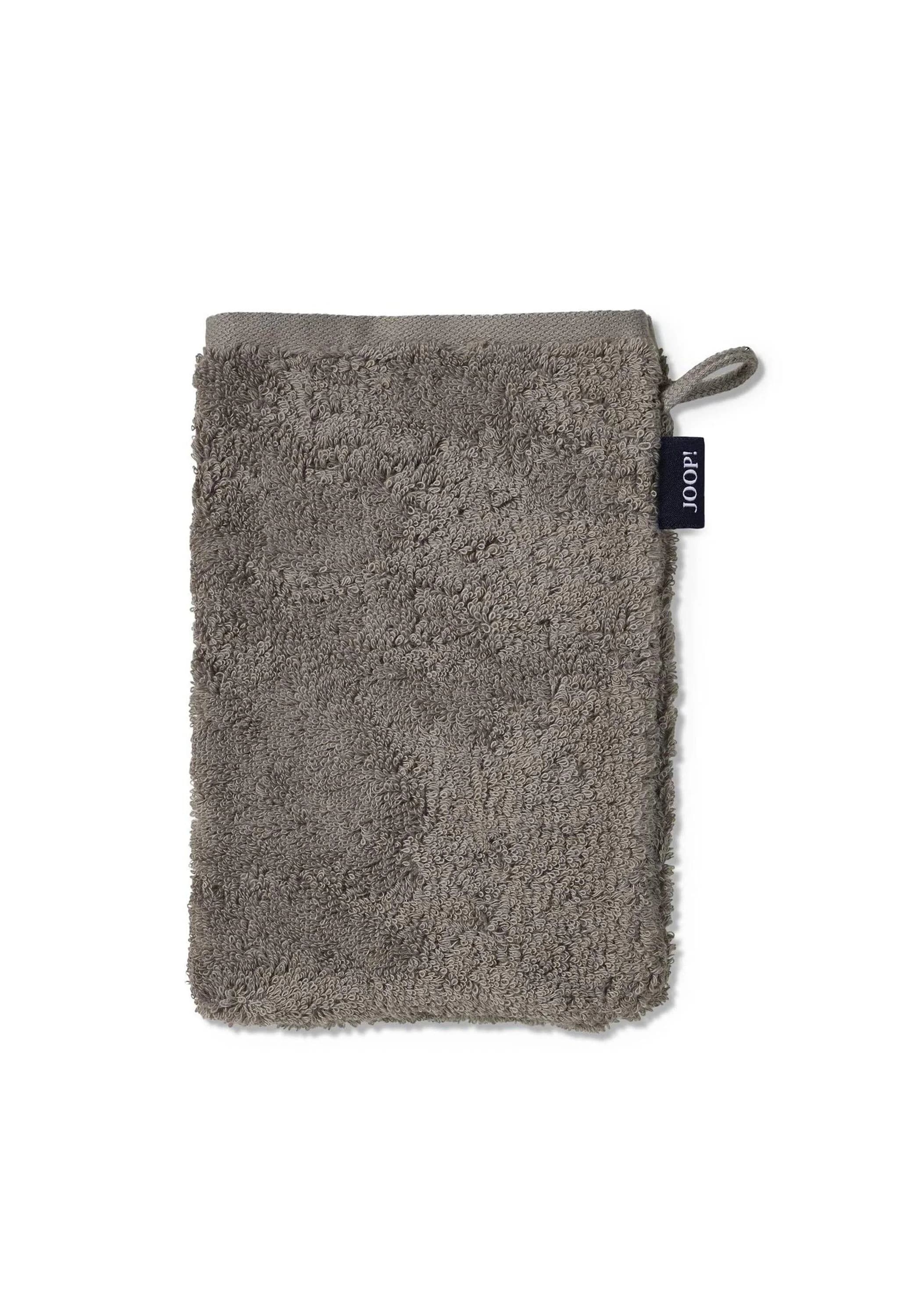 JOOP! Waschlappen Doubleface 1er Pack Braun Grau