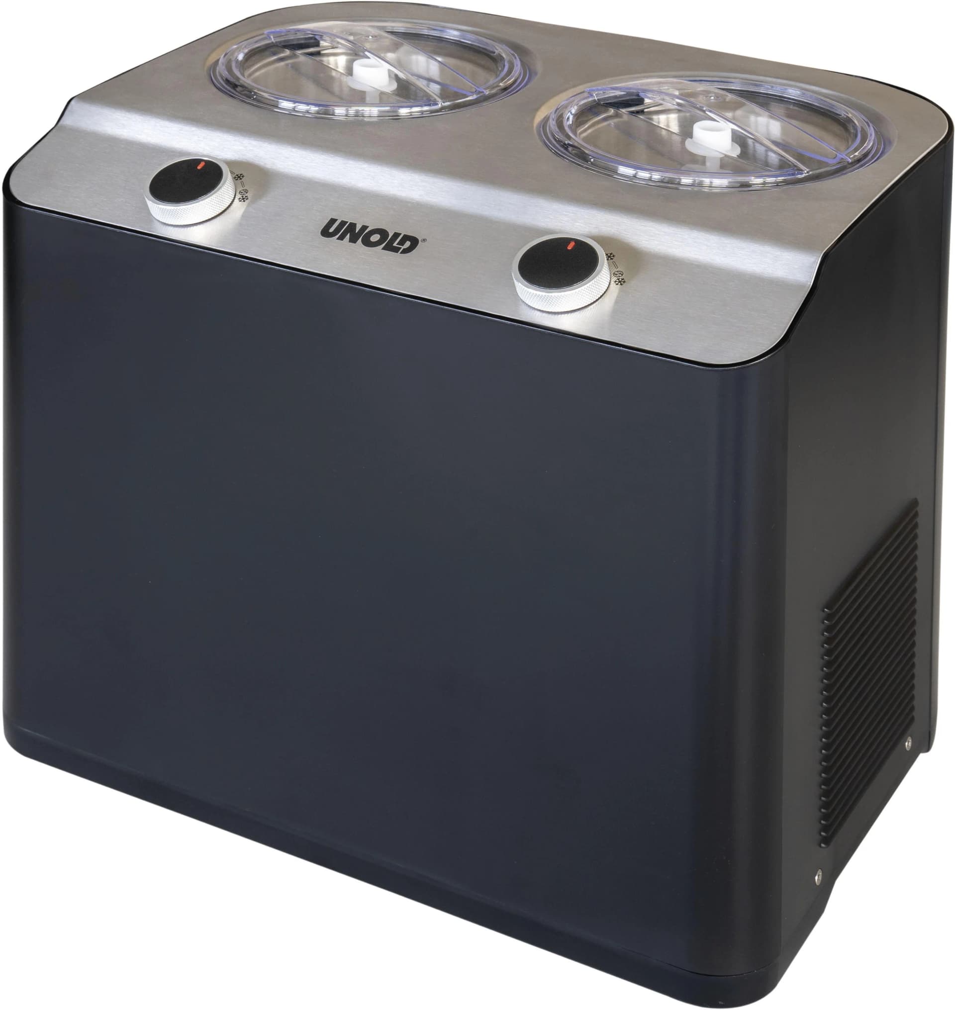 UNOLD Eismaschine "48835 Doppio nero" Schwarz