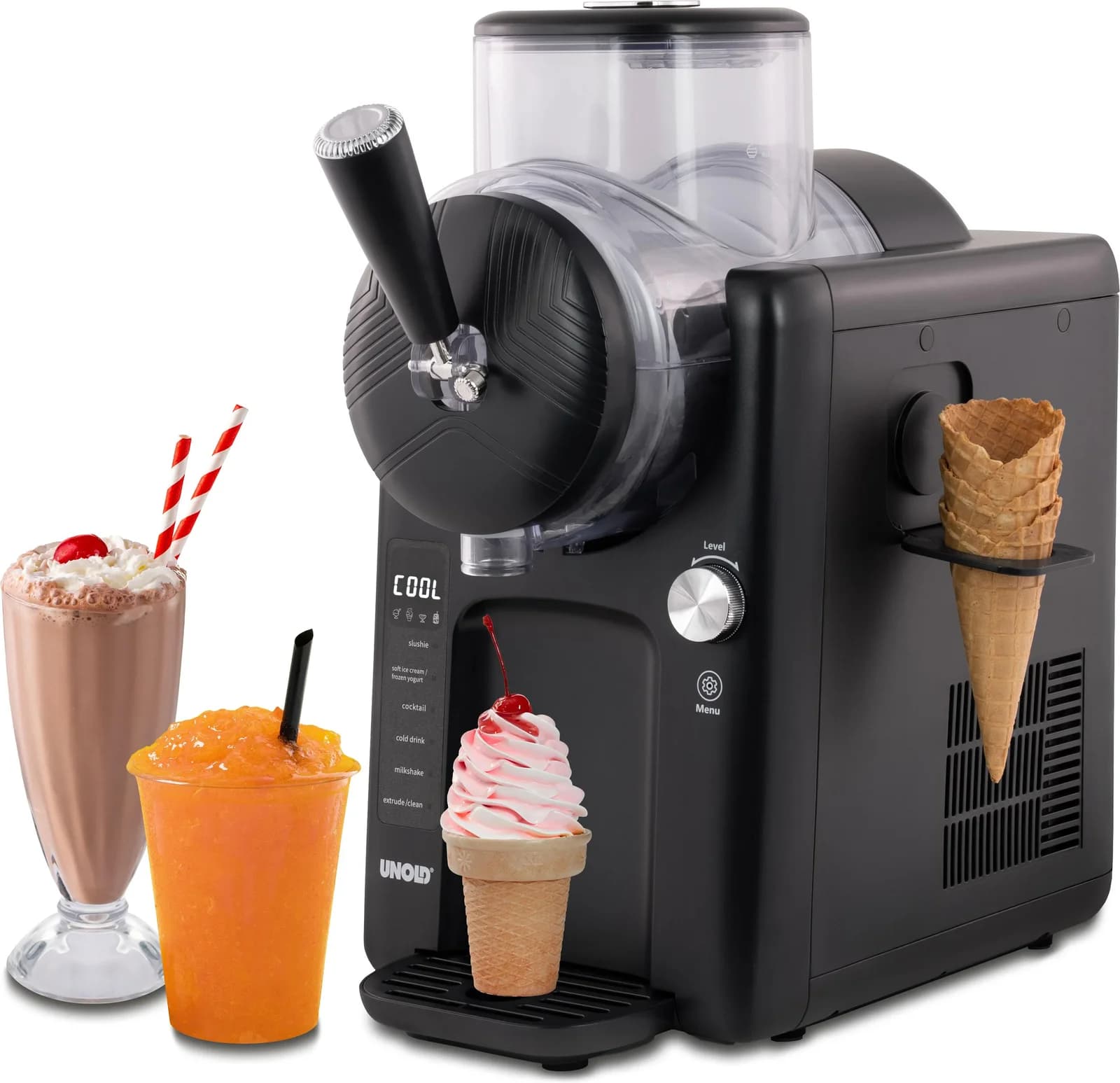 UNOLD Slush-Eismaschine 2in1 Sofie Schwarz