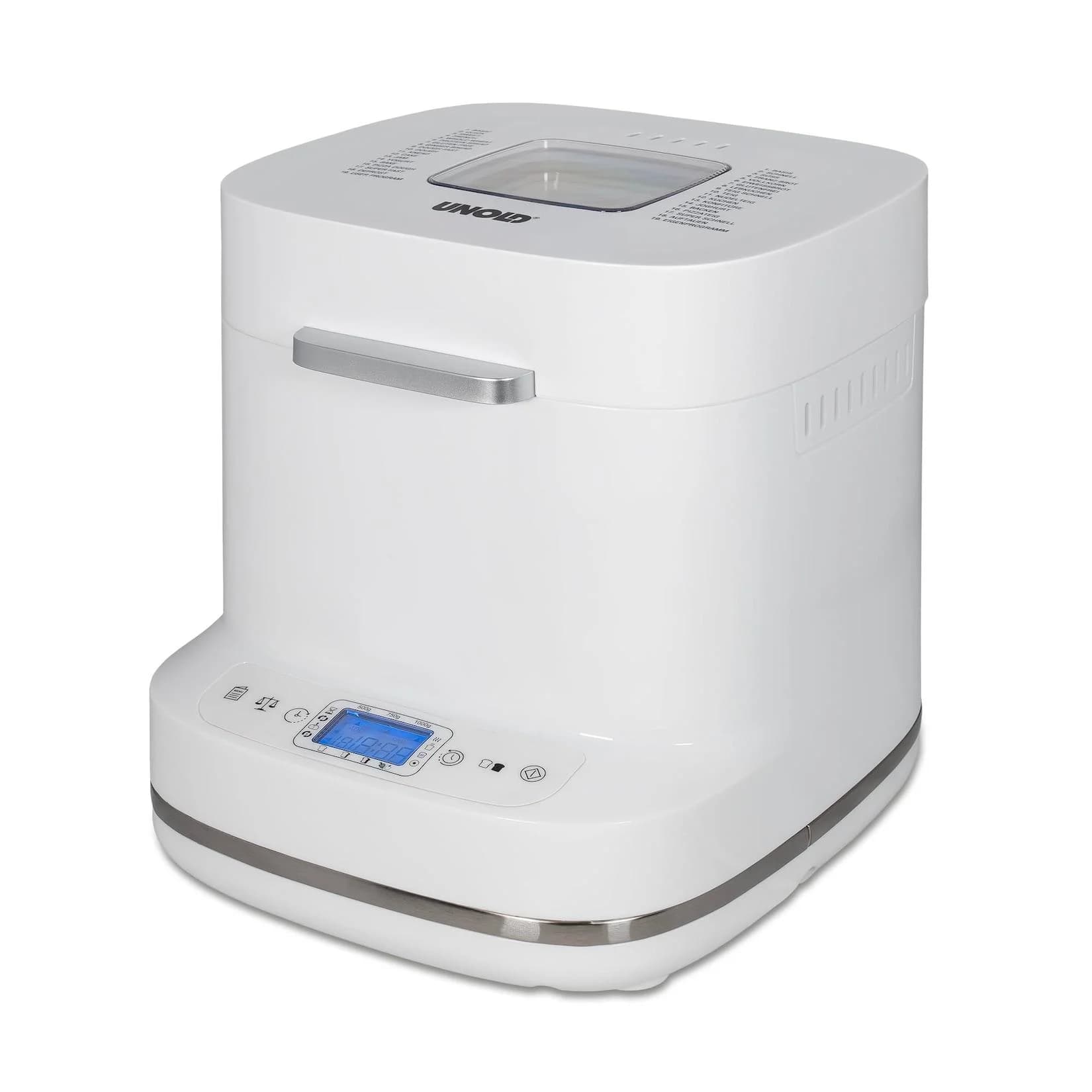 Unold 68120 Bernd Backmeister Brotbackautomat Weiß 550 Watt