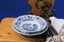 Hutschenreuther Frühstücksteller Blau Zwiebelmuster mit Fahne 19 cm Bild 1
