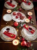 Hutschenreuther Frühstücks-Set Nora Christmas 18-tlg. Weiß Bild 1