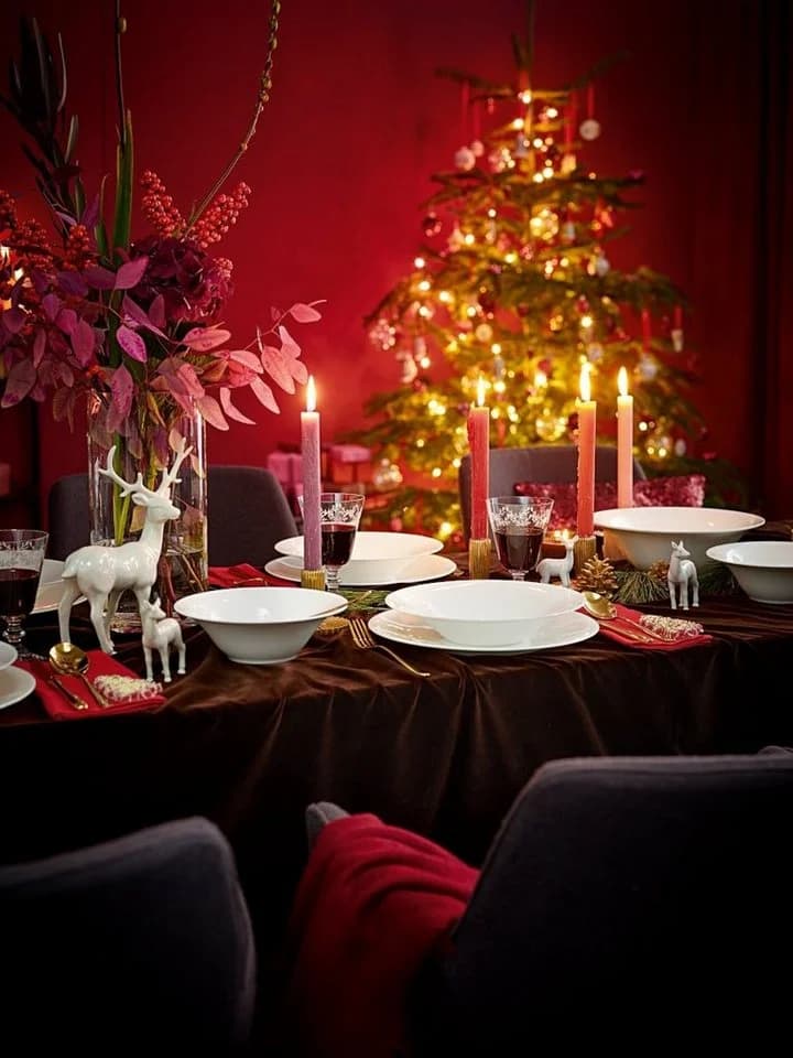 Hutschenreuther Frühstücks-Set Nora Christmas 18-tlg. Weiß - Bild 3