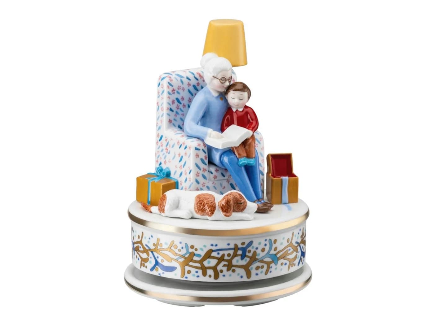 Hutschenreuther Weihnachtsfigur Sammelserie 2022 Spieluhr Bunt Limitiert - Bild 2