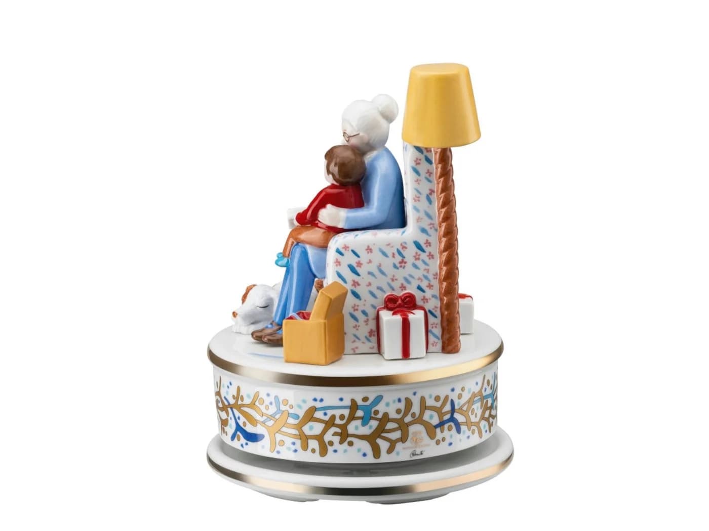 Hutschenreuther Weihnachtsfigur Sammelserie 2022 Spieluhr Bunt Limitiert - Bild 4