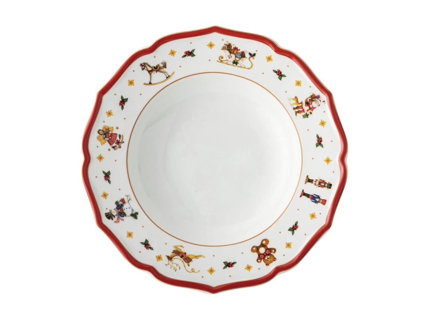 Hutschenreuther Suppenteller Happy Wintertime Red 23cm - Bild 2