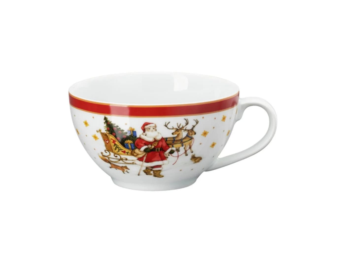 Hutschenreuther Jumbotasse 2-tlg. Happy Wintertime Porzellan