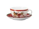 Hutschenreuther Jumbotasse 2-tlg. Happy Wintertime Porzellan Bild 2