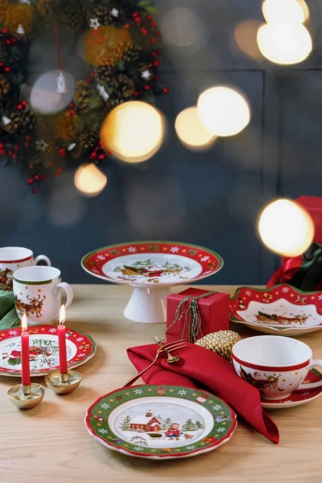 Hutschenreuther Jumbotasse 2-tlg. Happy Wintertime Porzellan - Bild 4