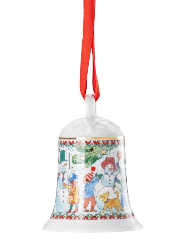 Hutschenreuther Porzellanglocke 2025 Weihnachtsdekoration