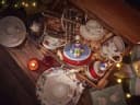 Hutschenreuther Christbaumschmuck Alle Jahre wieder Set 3 Plätzchendosen Metall Bild 3