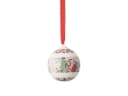 Hutschenreuther Christbaumschmuck Weihnachtskugel 2026 Mehrfarbig Porzellan Bild 2