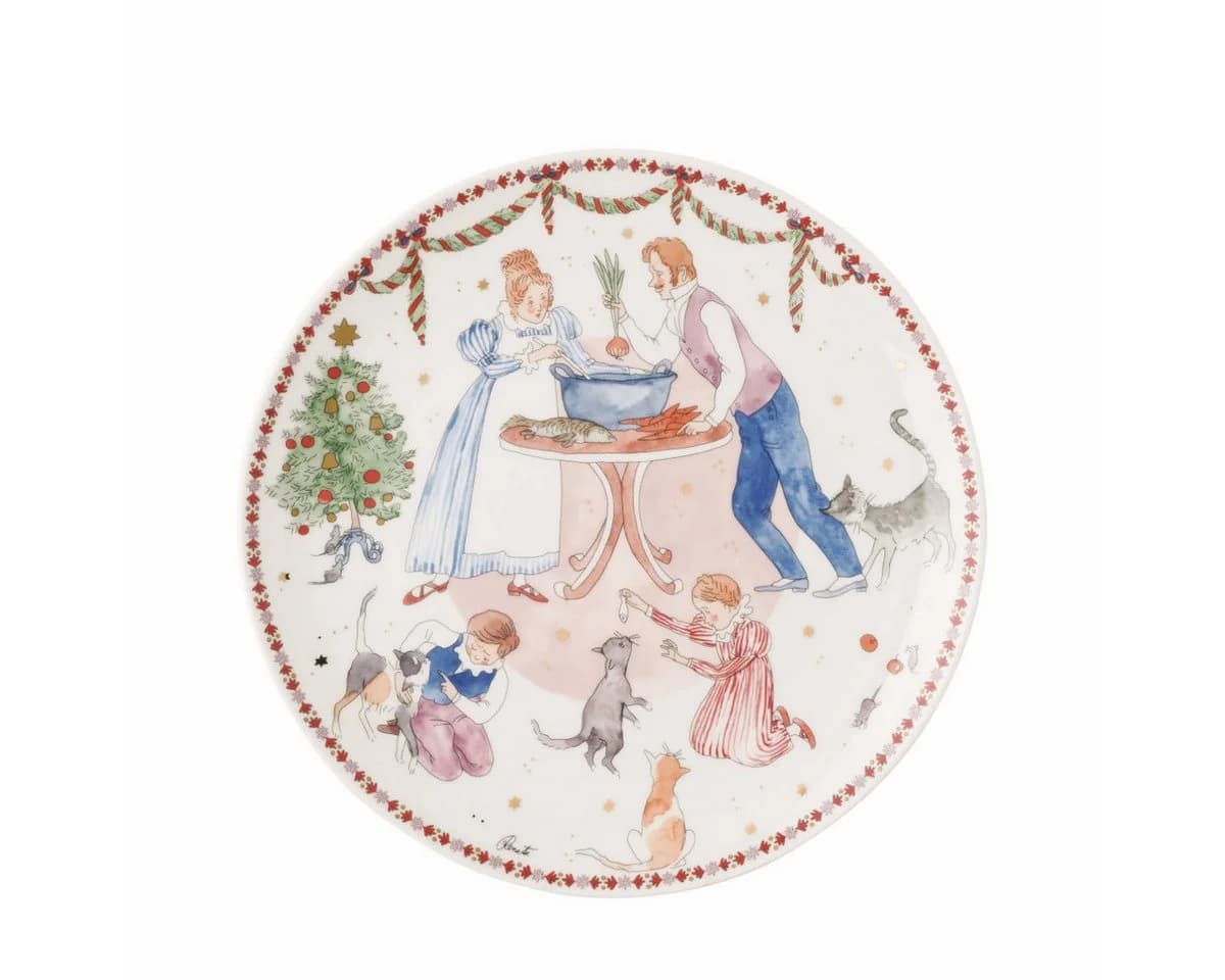 Hutschenreuther Speiseteller 22 cm Weihnachtskollektion 2026 Bunt - Bild 2