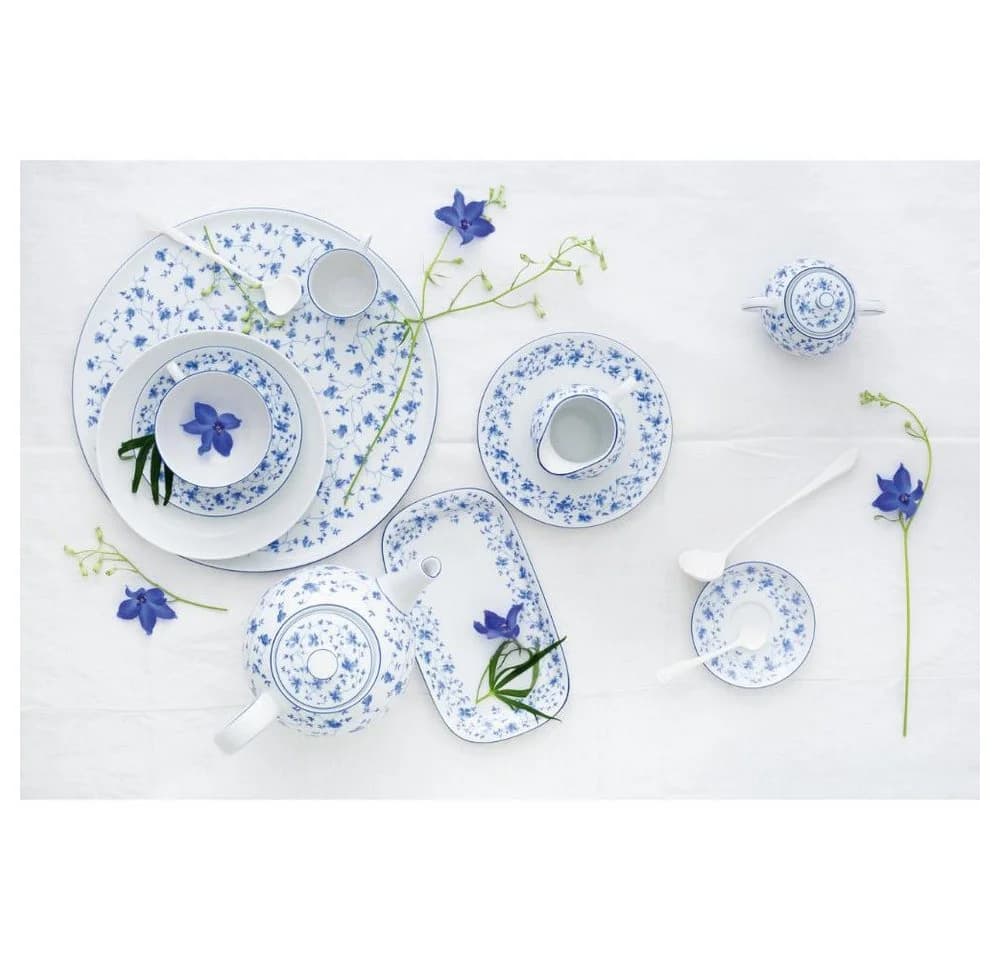 Rosenthal Frühstücksteller Blaublüten Form 1382 - Bild 3