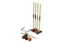 Carromco Krocket-Set Basic-XM für 4 Spieler, 4-tlg. Set, 4x Schläger, 4x Bälle, Kiefernholz Bild 2