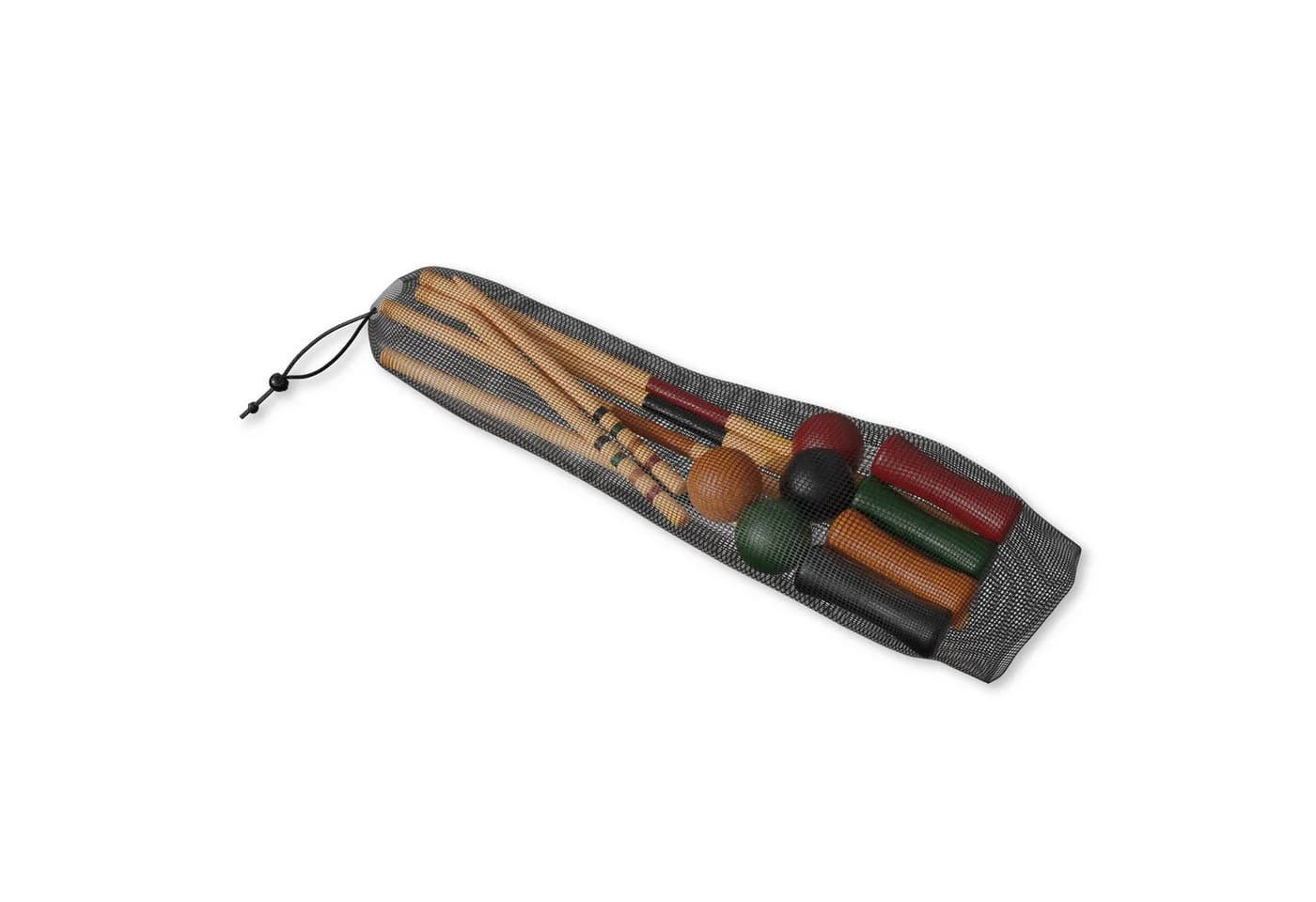 Carromco Krocket-Set Basic-XM für 4 Spieler, 4-tlg. Set, 4x Schläger, 4x Bälle, Kiefernholz - Bild 3