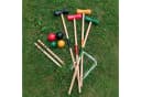 Carromco Krocket-Set Basic-XM für 4 Spieler, 4-tlg. Set, 4x Schläger, 4x Bälle, Kiefernholz Bild 4