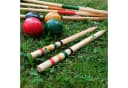 Carromco Krocket-Set Basic-XM für 4 Spieler, 4-tlg. Set, 4x Schläger, 4x Bälle, Kiefernholz Bild 5