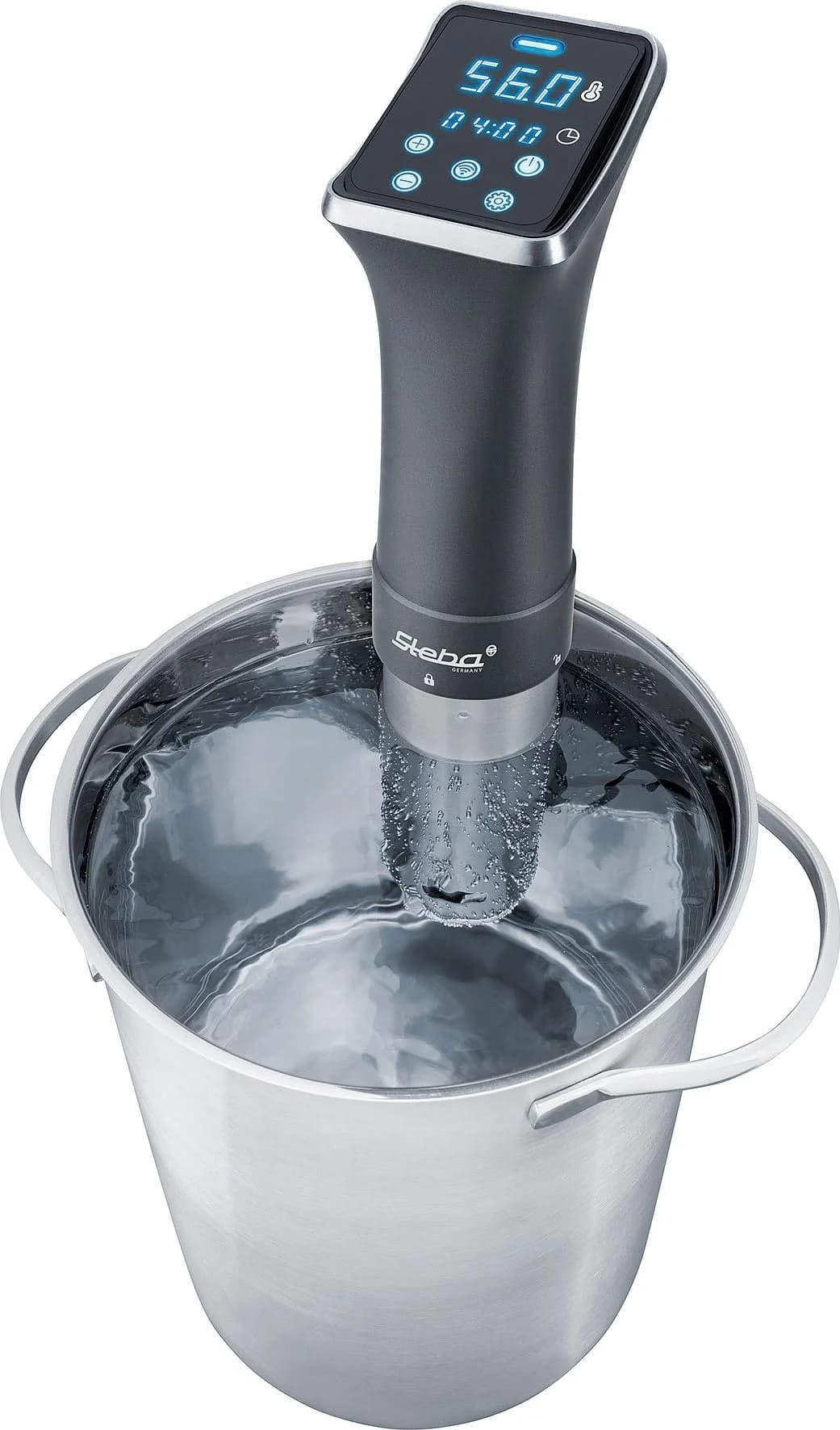 STEBA Sous-Vide Stick SV 80 WIFI Edelstahl/Grau 800 W