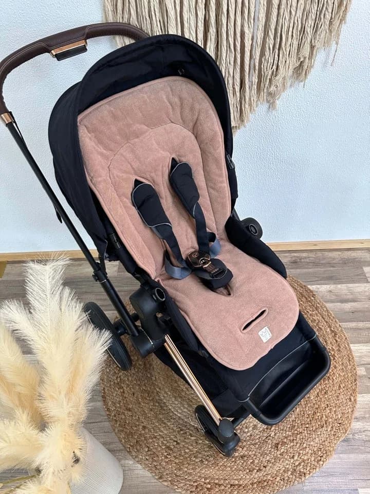 Kaiser Kinderwagen-Sitzauflage Terry Sommer Braun - Bild 4