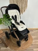 Kaiser Kinderwagen-Sitzauflage Jersey Sommer Beige 80x38 cm Bild 4