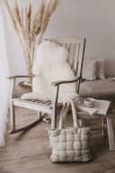 Kaiser Fellteppich Dekorations-Lammfell Natural White 100% Schaffell Bild 3