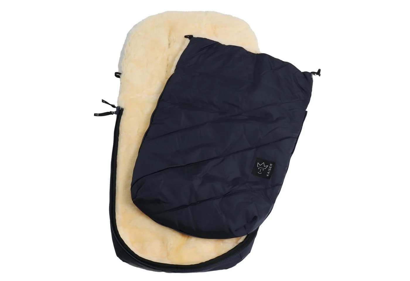 Kaiser Fußsack Paat 2.0 Lammfell Babyfußsack mit Reißverschluss - Bild 4