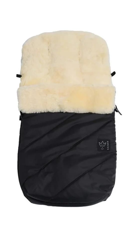 Kaiser Fußsack Paat 2.0 Lammfell Fußsack Schwarz - Bild 2