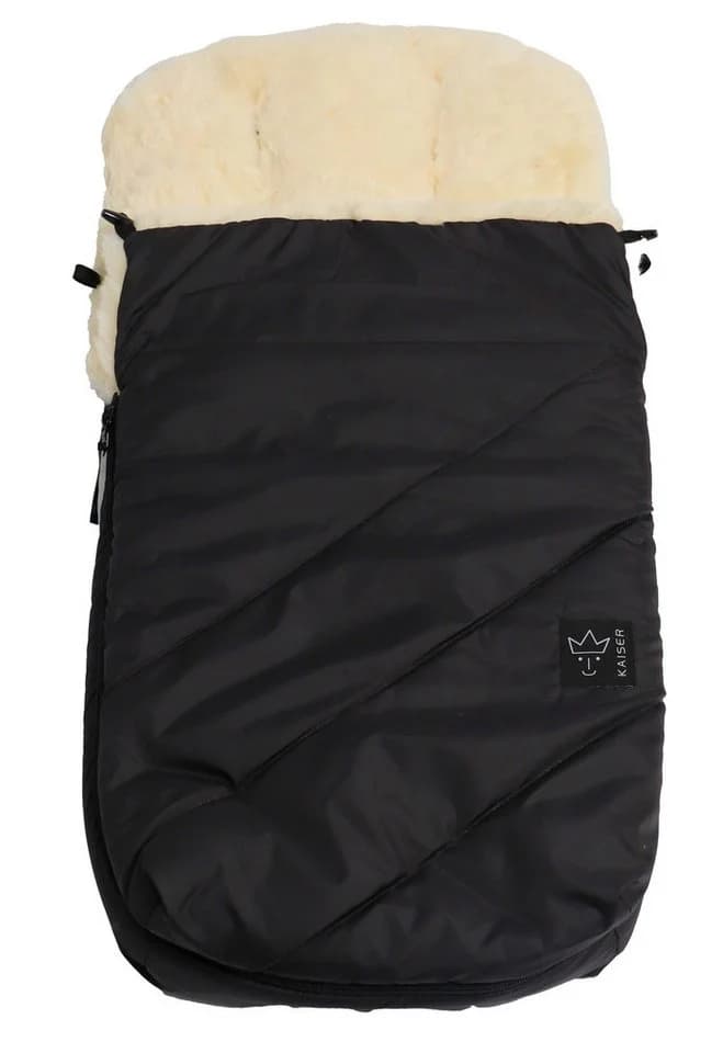Kaiser Fußsack Paat 2.0 Lammfell Fußsack Schwarz - Bild 3