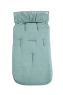 Kaiser Fußsack Anny Sommer Kinderwagen Musselin Grün Bild 4