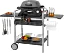 TEPRO Servierwagen Universall BBQ Table Schwarz/Silber Stahl Bild 2