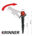 Krinner Schirmhalter Vario Drill für Strand & Wiese Bild 3