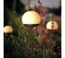lumix Solar Flower Pompom LED Solarleuchte mit Farbwechsel und Solarpanel Bild 2