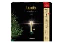LUMIX LED-Christbaumkerzen SuperLight Flame Mini Basis Elfenbein Bild 2