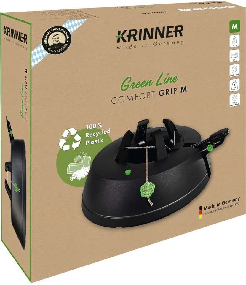 Krinner Christbaumständer Green Line Comfort Grip M 12 cm Schwarz - Bild 3