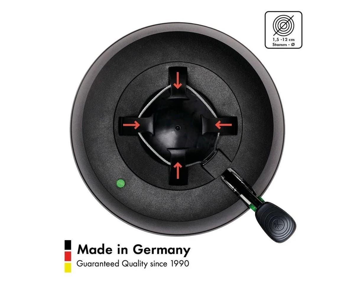 Krinner Christbaumständer Green Line Comfort Grip M 12 cm Schwarz - Bild 4