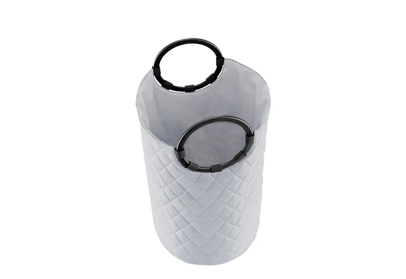 REISENTHEL® Wäschekorb loophome M Grau Recyceltes Polyester - Bild 3