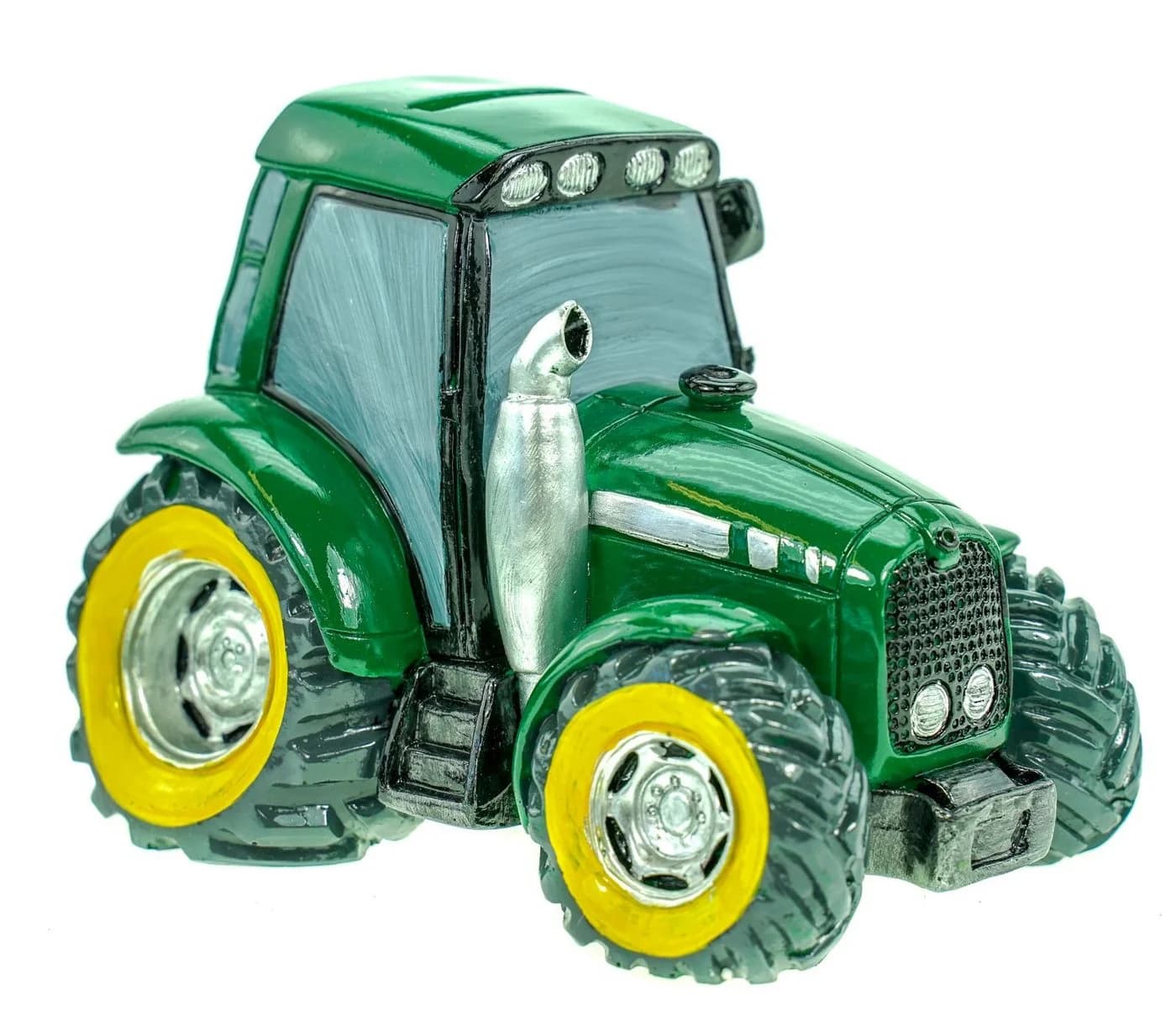 Kremers Schatzkiste Spardose Traktor Grün Bauernhof - Bild 2