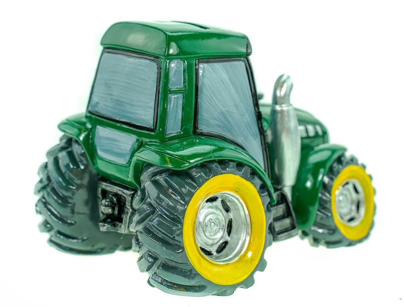 Kremers Schatzkiste Spardose Traktor Grün Bauernhof - Bild 3