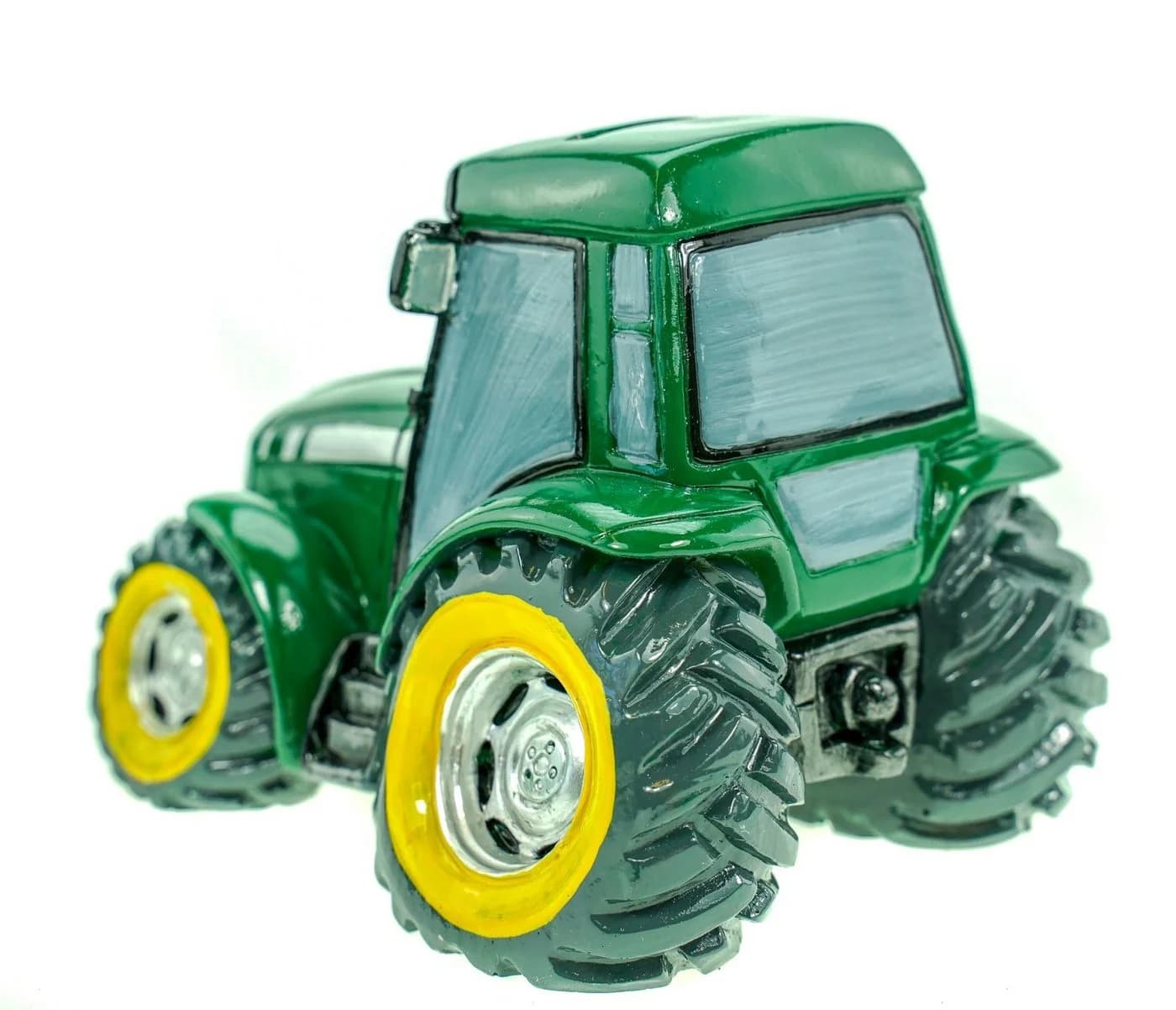 Kremers Schatzkiste Spardose Traktor Grün Bauernhof - Bild 4