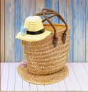 Kremers Schatzkiste Urlaubskasse Strandtasche handbemalt Spardose Bild 4