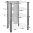 VCM Phonotisch Aluminium Glas Klarglas Silber Bild 5
