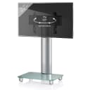 VCM TV-Standfuß Bilano Schwarzglas Aluminium Schwenkbar Bild 1